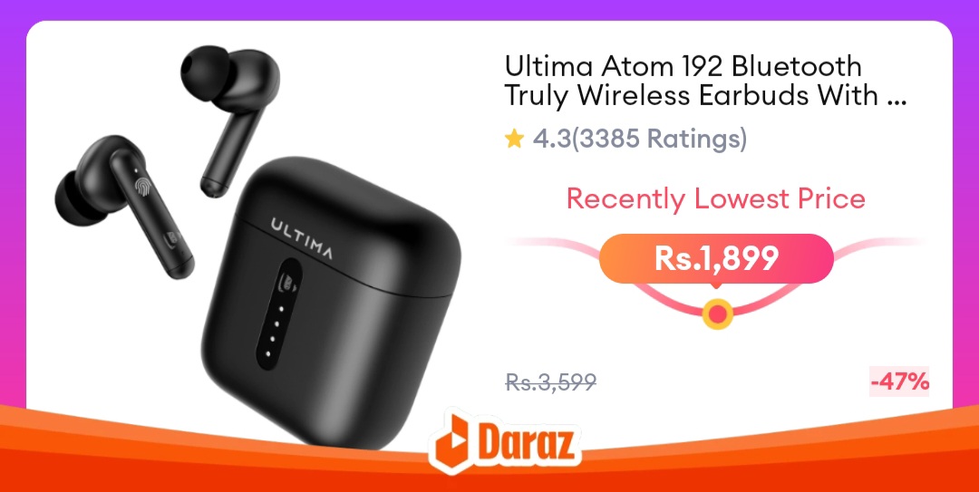 Ultima Atom Wireless Earbuds